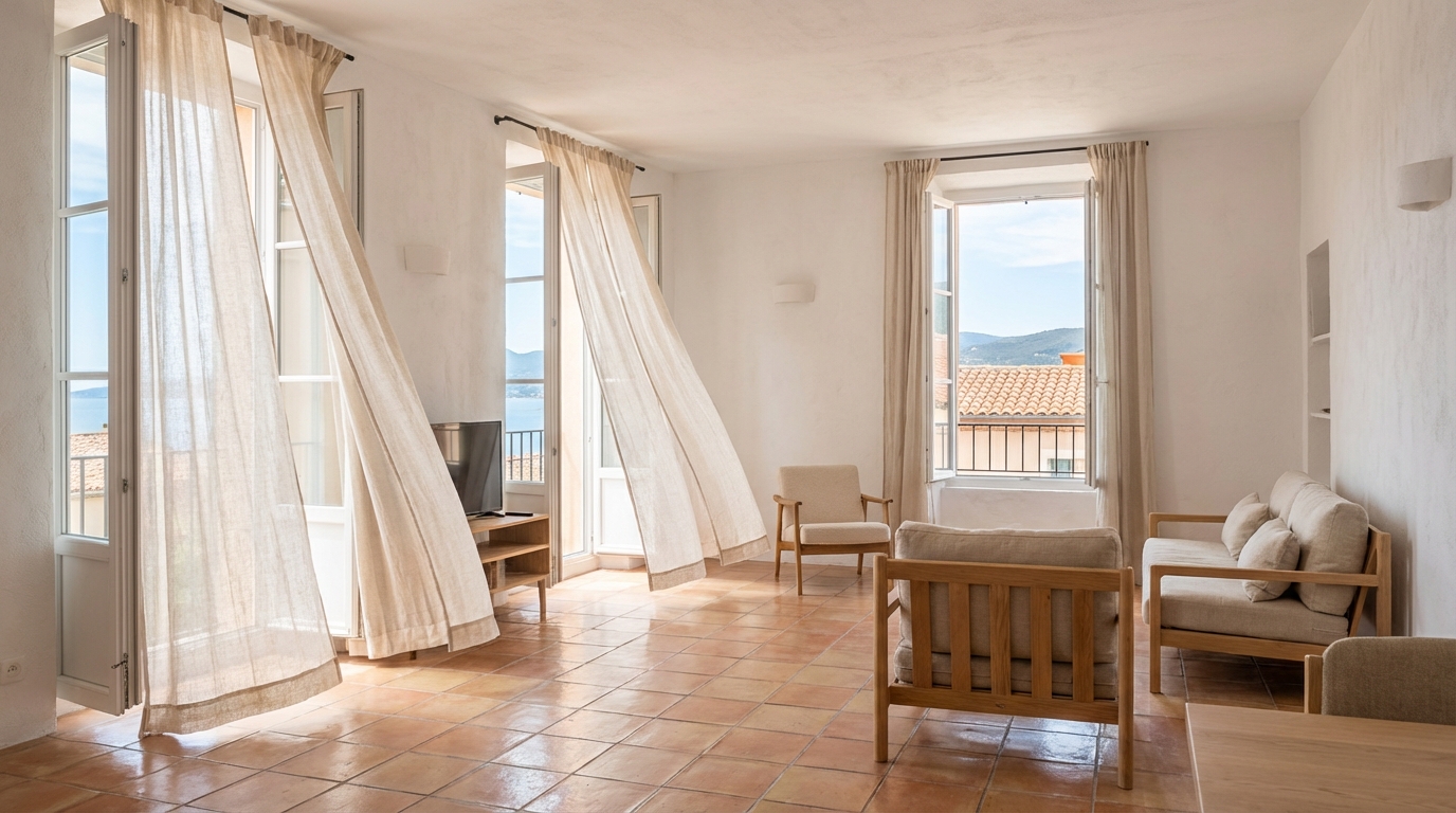 Appartement traversant