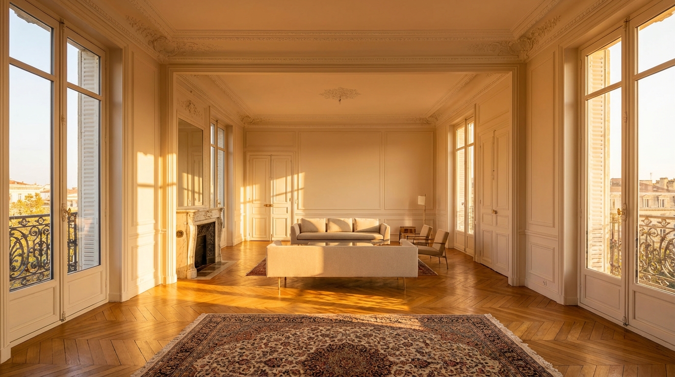Appartement traversant