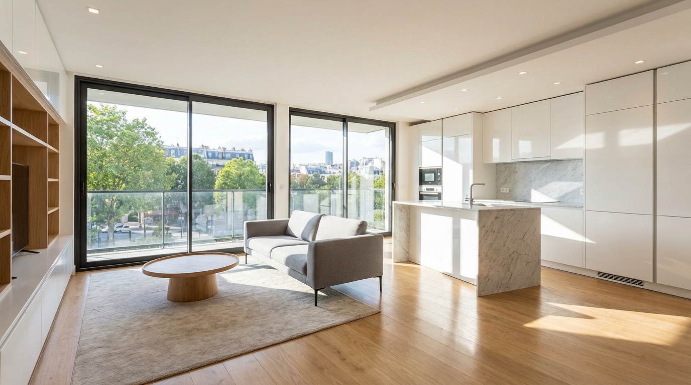 Appartement traversant