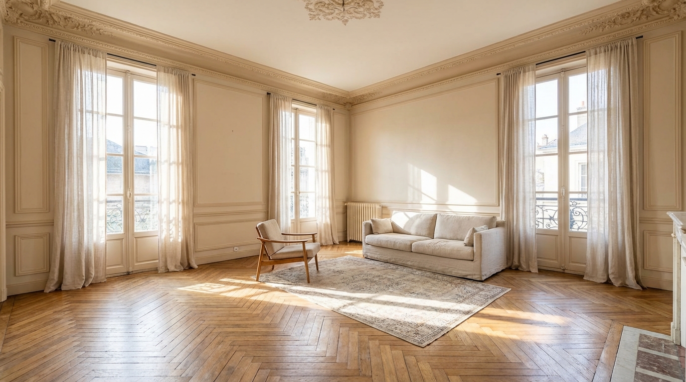 Appartement traversant
