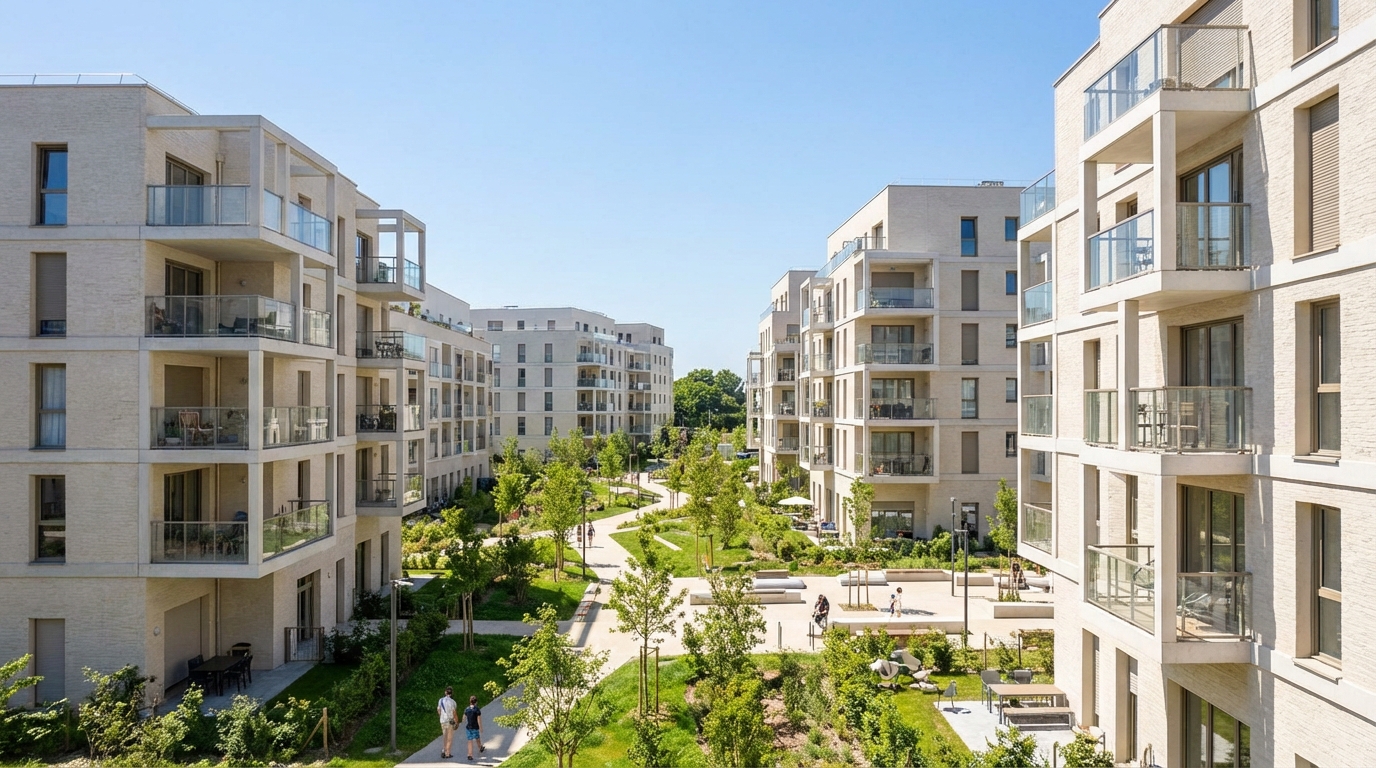 Appartement traversant