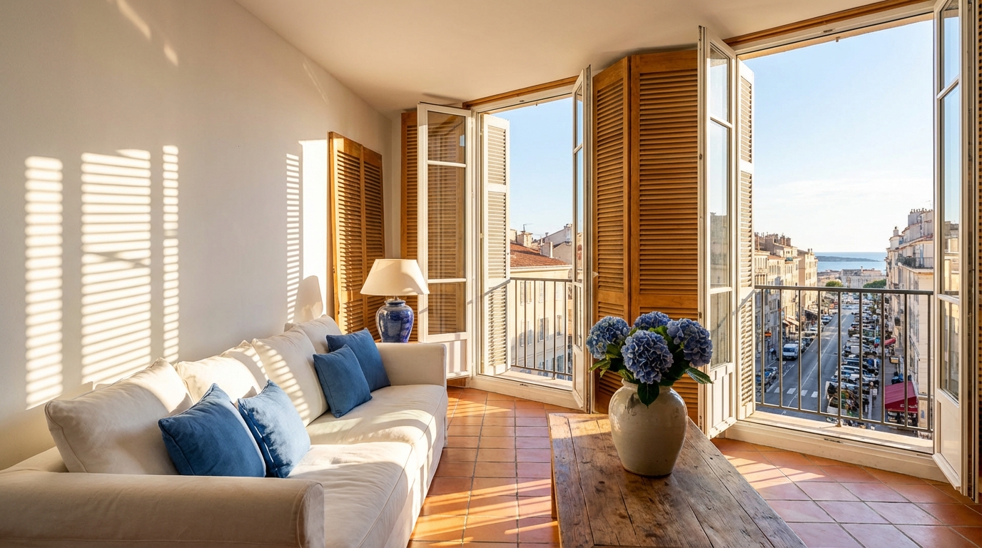 Appartement traversant