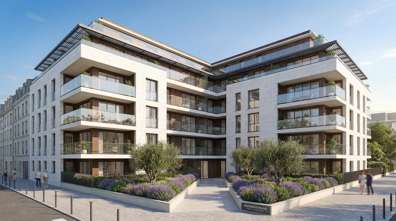 Appartement traversant