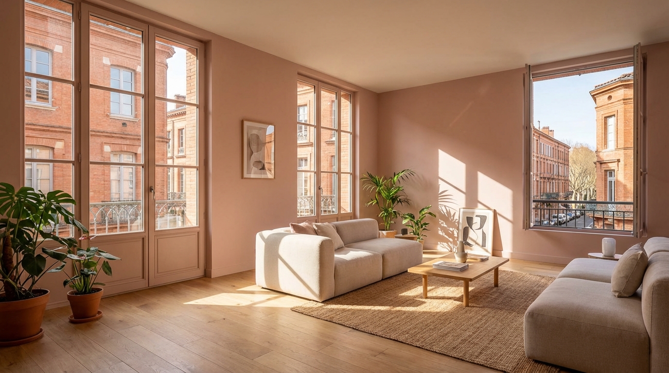 Appartement traversant