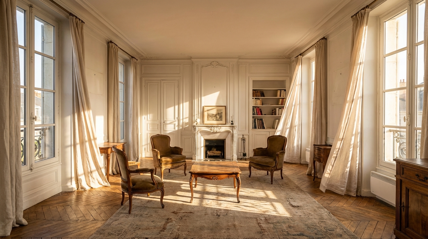 Appartement traversant