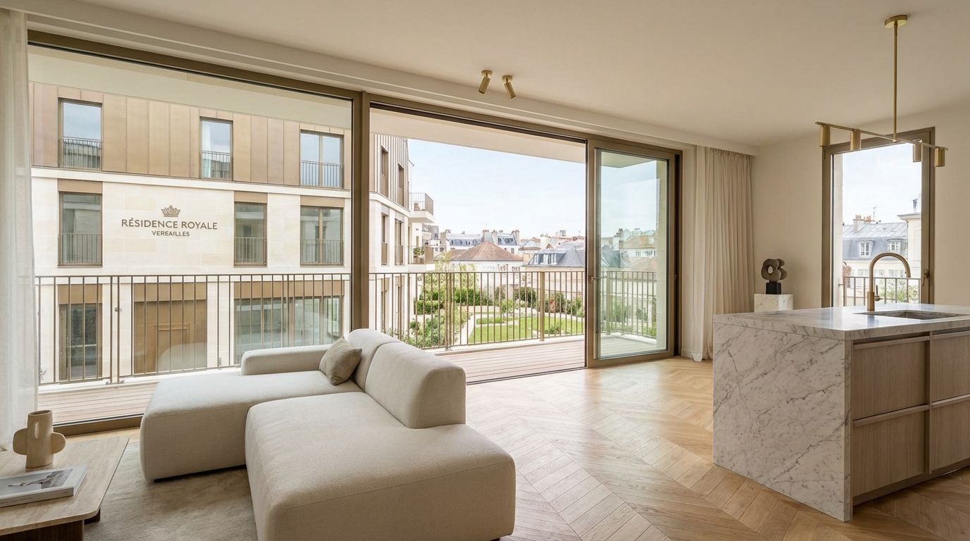 Appartement traversant