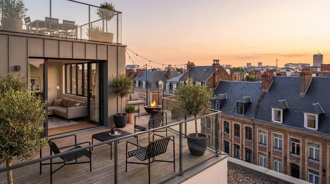 T2 avec terrasse